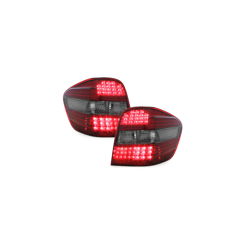 Feux arrière LED Mercedes Benz M-Kl. 05+ W164  Rouge fumé