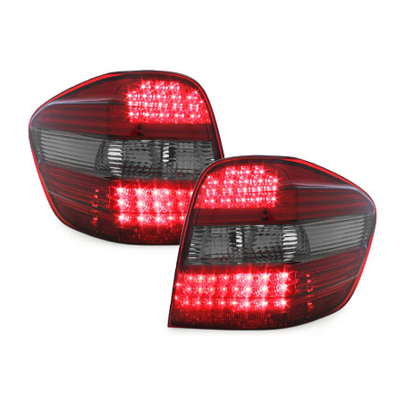 Feux arrière LED Mercedes Benz M-Kl. 05+ W164  Rouge fumé