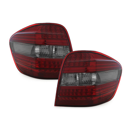 Feux arrière LED Mercedes Benz M-Kl. 05+ W164  Rouge fumé