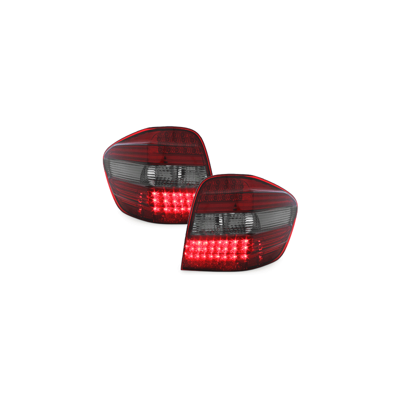 Feux arrière LED Mercedes Benz M-Kl. 05+ W164  Rouge fumé