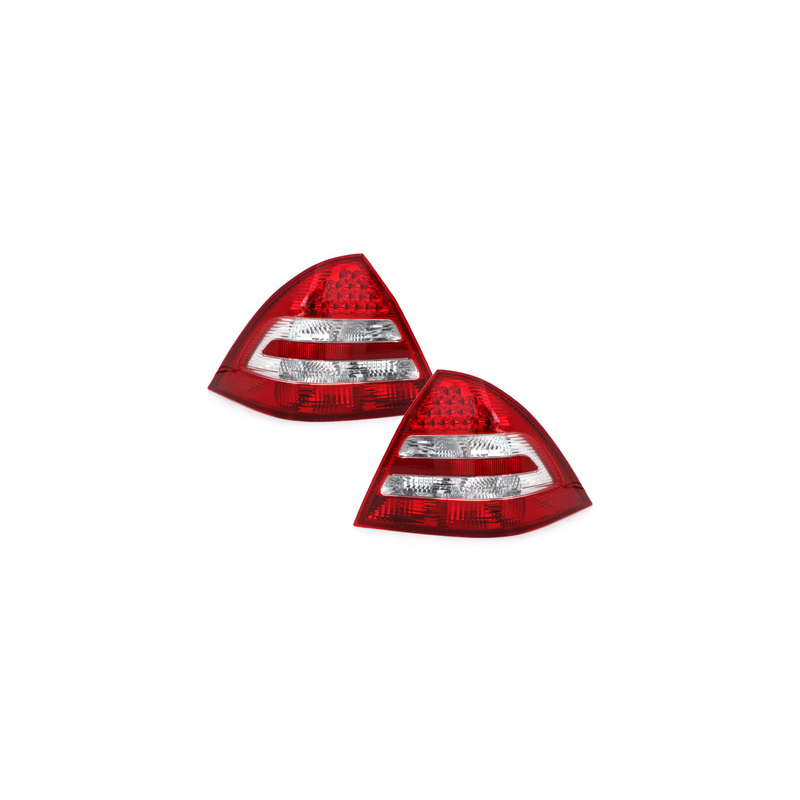 Feux arrière Mercedes Benz C W203 04-05_red/ cristal