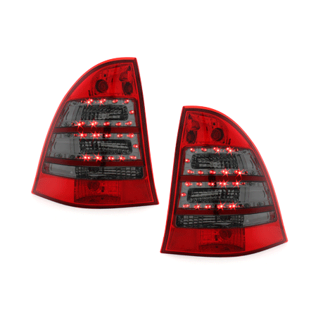 Feux arrière LED Mercedes Benz C W203 00-07 Rouge fumé