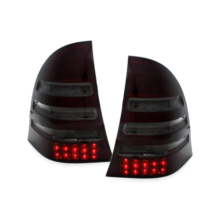 Feux arrière LED Mercedes Benz C W203 00-12/04 Rouge fumé