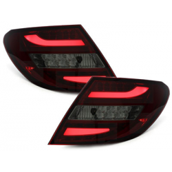 Feux arrière LED Mercedes Benz C W204 Berline _07-10_Rouge/Fumé