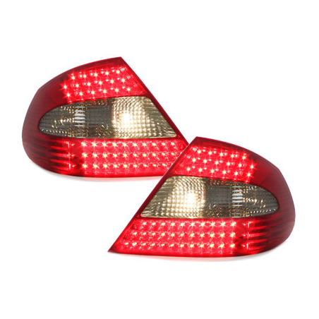 Feux arrière LED Mercedes Benz CLK W209 05-10 Rouge fumé