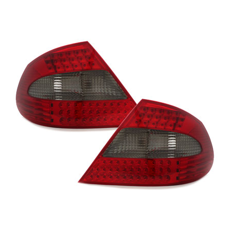 Feux arrière LED Mercedes Benz CLK W209 05-10 Rouge fumé