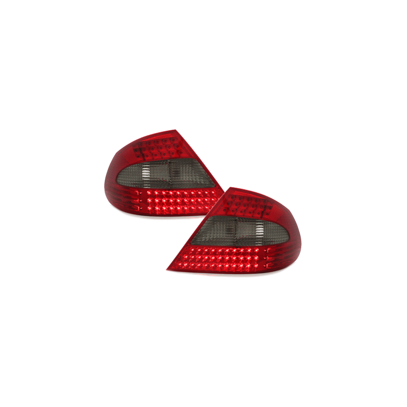 Feux arrière LED Mercedes Benz CLK W209 05-10 Rouge fumé