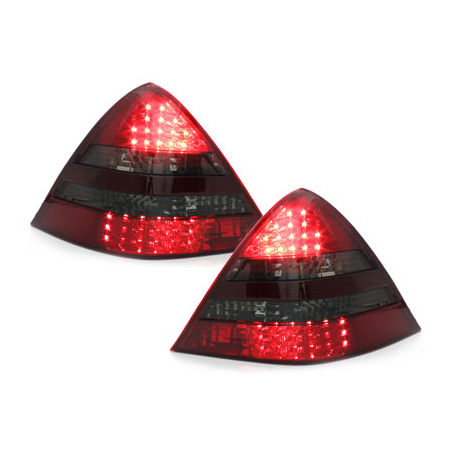 Feux arrière LED Mercedes Benz SLK R170 00-04_red/Fumé