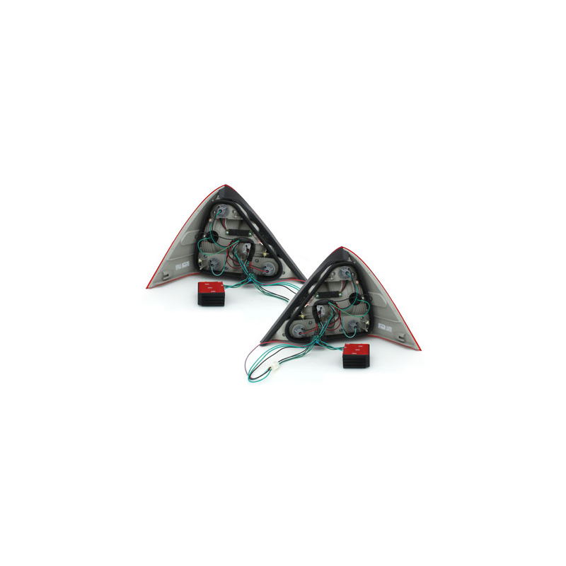 Feux arrière LED Mercedes Benz SLK R170 00-04 Rouge fumé