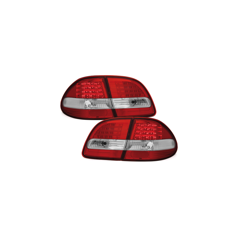 Feux arrière LED Mercedes Benz E W211 T Modell_Rouge/Cristal
