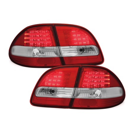 Feux arrière LED Mercedes Benz E W211 T Modell_Rouge/Cristal