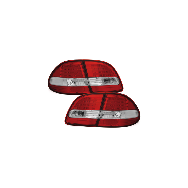 Feux arrière LED Mercedes Benz E W211 T Modell_Rouge/Cristal