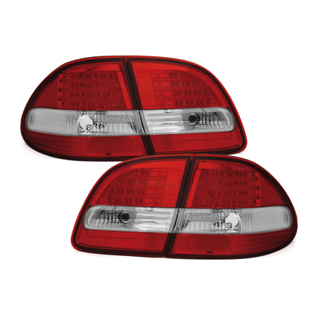 Feux arrière LED Mercedes Benz E W211 T Modell_Rouge/Cristal