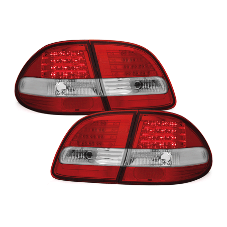 Feux arrière LED Mercedes Benz E W211 T Modell_Rouge/Cristal