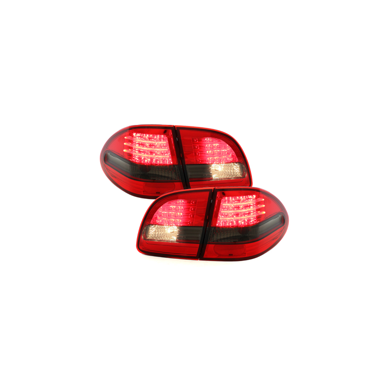 Feux arrière LED Mercedes Benz E W211 T Modell Rouge fumé