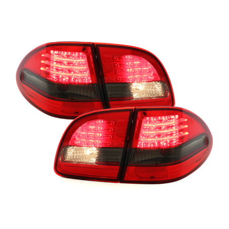 Feux arrière LED Mercedes Benz E W211 T Modell Rouge fumé