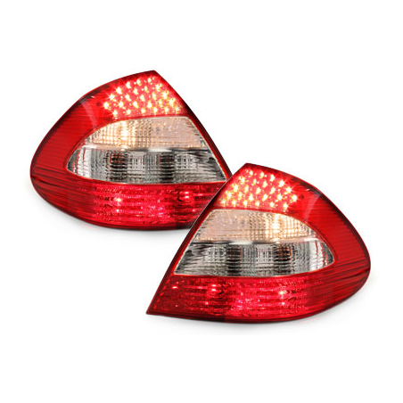 Feux arrière LED Mercedes Benz E W211 Limousine_red/ cristal