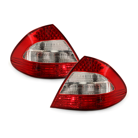 Feux arrière LED Mercedes Benz E W211 Limousine_red/ cristal