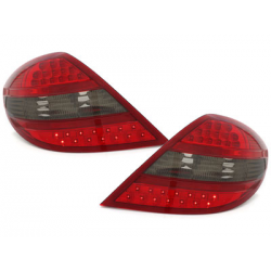 Feux arrière LED Mercedes Benz SLK R171 03-10_Rouge/Fumé