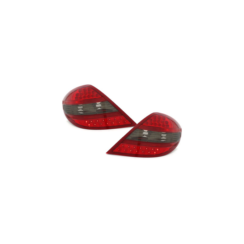 Feux arrière LED Mercedes Benz SLK R171 03-10_Rouge/Fumé