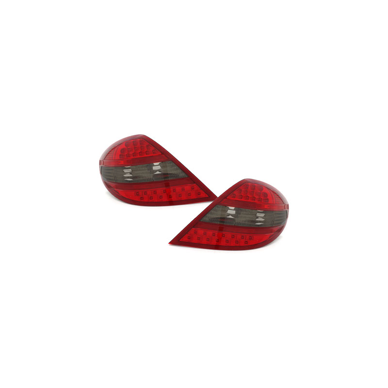 Feux arrière LED Mercedes Benz SLK R171 03-10_Rouge/Fumé