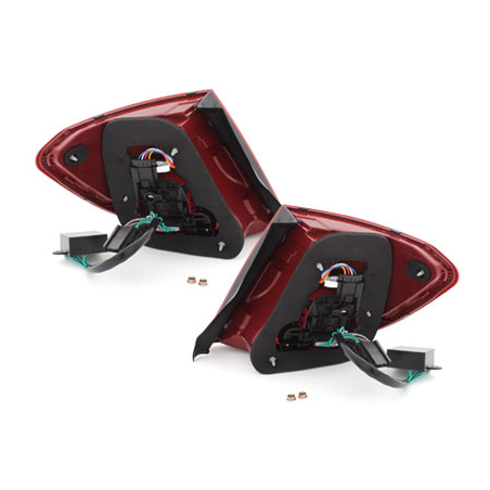 Feux arrière LED Mercedes Benz C-Klasse W204 T-Modell 06-10_Rouge/crys