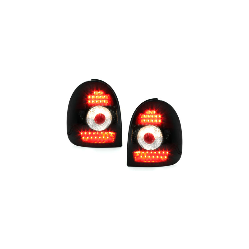Feux arrière LED Opel Corsa B 03.93-03.01-Noir/Fumé