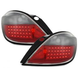 Feux arrière LED Opel Astra H 5T 04+  rouge/Fumé