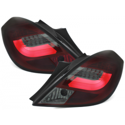 Feux arrière LED Opel Corsa Droite 06-10 3T-Rouge/Fumé