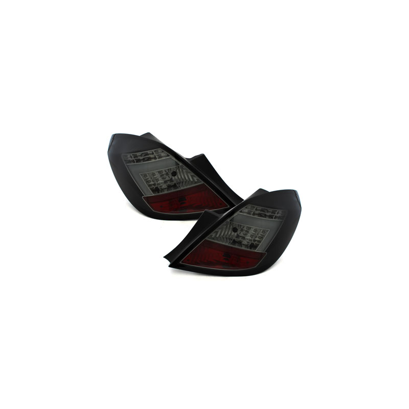 Feux arrière LED Opel Corsa Droite 06-10 5T-Noir/Fumé