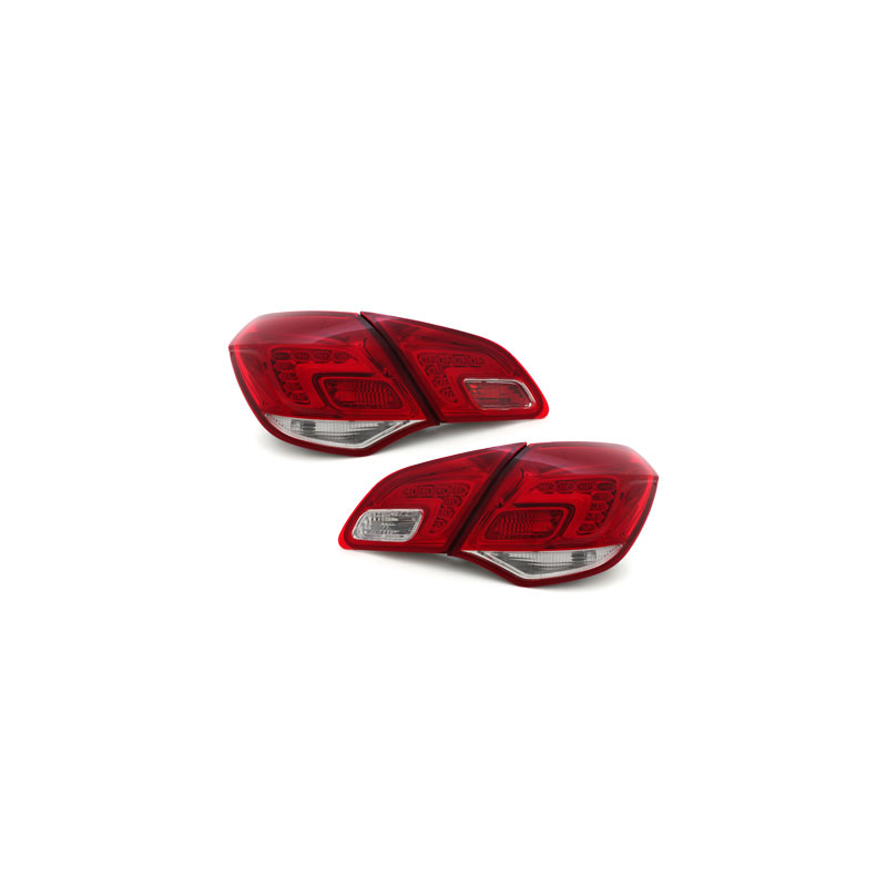 Feux arrière LED Opel Astra J 09+_Rouge/clair
