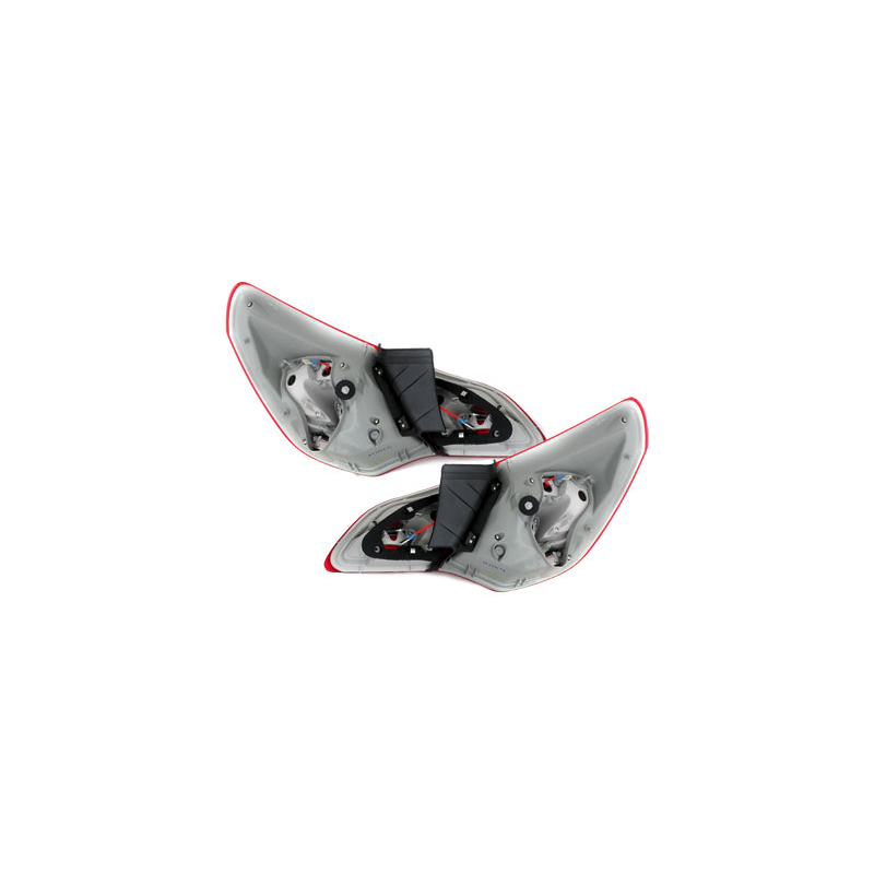 Feux arrière LED Opel Astra J 09+_Rouge/clair