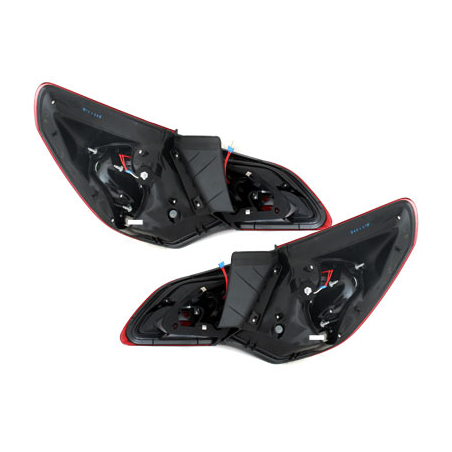 Feux arrière LED Opel Astra J 09+_Rouge/Fumé Feux arrière LED Opel Astra J 09+_Rouge/Fumé