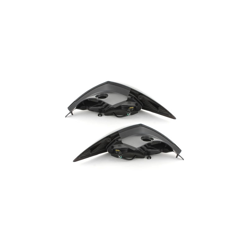 Feux arrière LED carDNA Opel Astra H GTC LIGHTBAR NoirFumé