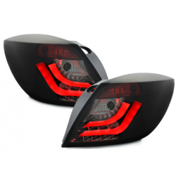 Feux arrière LED Opel Astra H GTC Noir/Fumé