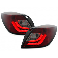 Feux arrière LED Opel Astra H GTC_Rouge/Fumé