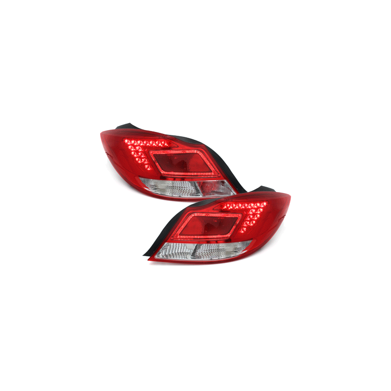 Feux arrière LED Opel Insignia 11.08+  rouge/cristal
