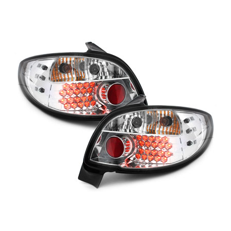 Feux arrière LED Peugeot 206 98-09 cristal