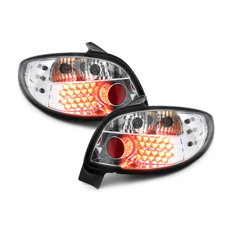 Feux arrière LED Peugeot 206 98-09 cristal