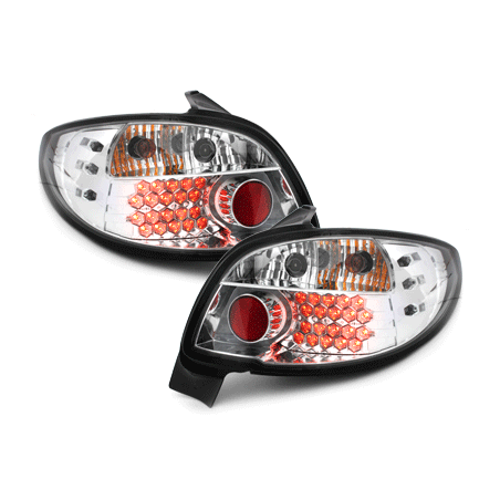 Feux arrière LED Peugeot 206 98-09 cristal