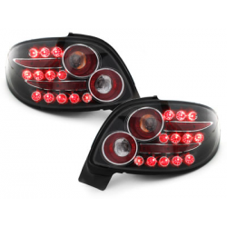 Feux arrière LED Peugeot 206cc 98-09 Noir