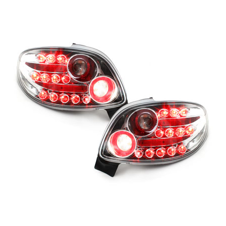 Feux arrière LED Peugeot 206cc 98-09 cristal