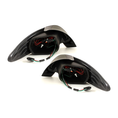 Feux arrière LED Peugeot 206 98-09 rouge/cristal