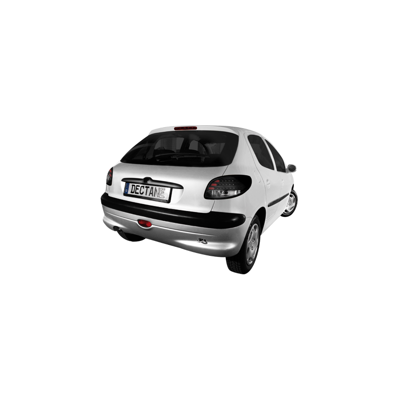 Feux arrière LED Peugeot 206 98-09 Noir