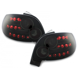 Feux arrière LED Peugeot 206 98-09 - Noir/Fumé