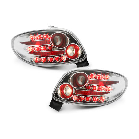 Feux arrière LED Peugeot 206 98-09 cristal