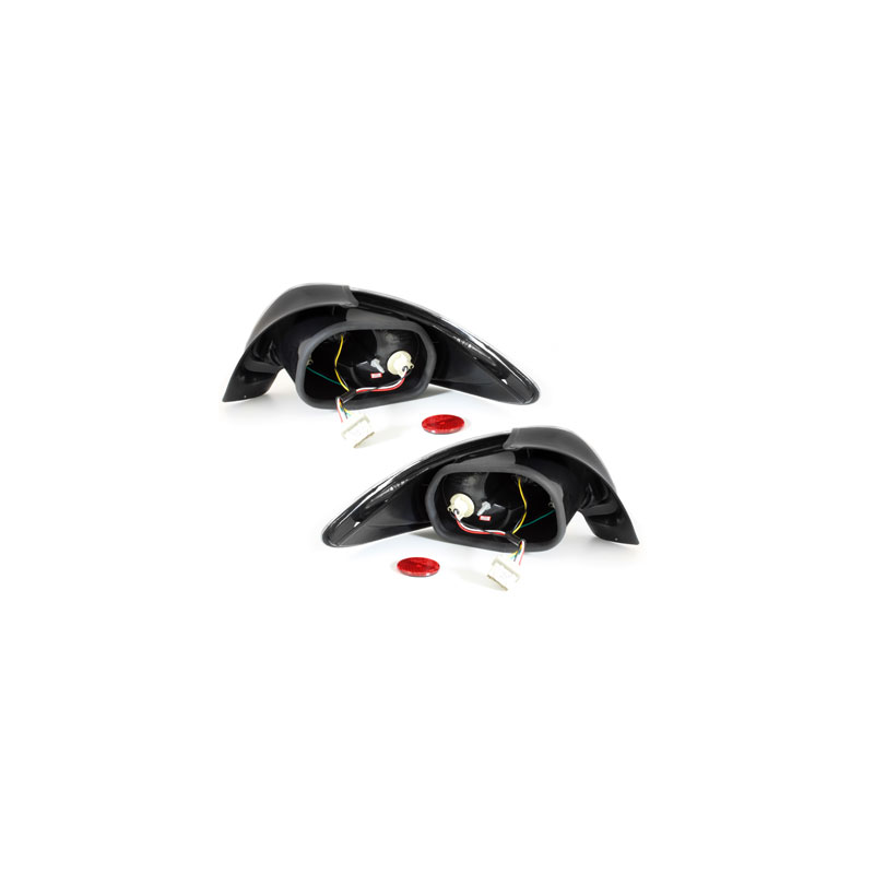 Feux arrière Peugeot 206 98-09 Chrome style