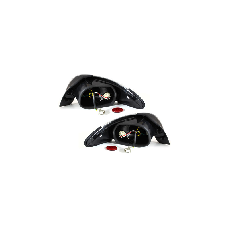 Feux arrière Peugeot 206cc 98-09 Chrome style