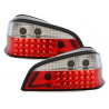 Feux arrière LED Peugeot 106 96-99 rouge/cristal Feux arrière LED Peugeot 106 96-99 rouge/cristal