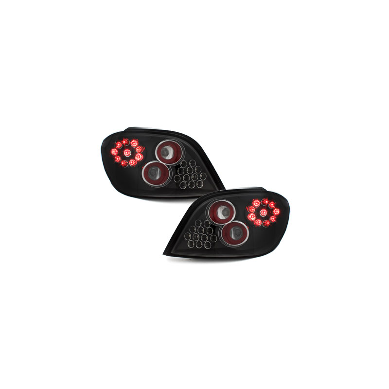 Feux arrière LED Peugeot 307 01-05 Noir